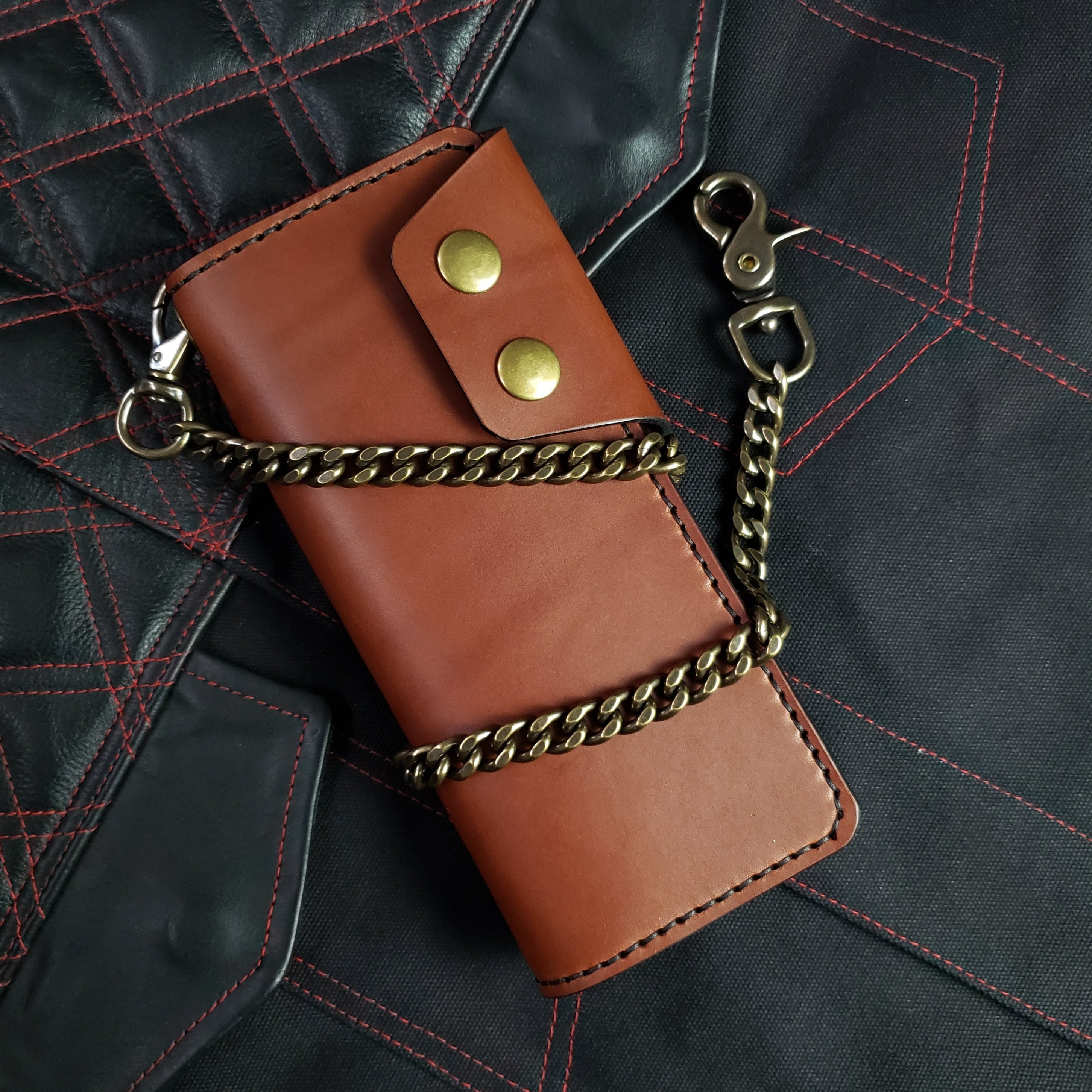 Long Trucker Wallet – Brown