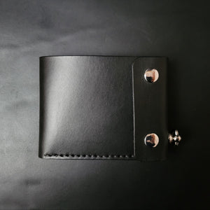 Classic Biker Wallet – Black