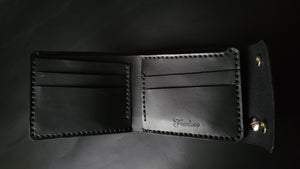 Classic Biker Wallet – Black