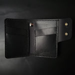 Load image into Gallery viewer, 6 Pocket Biker Wallet – Black
