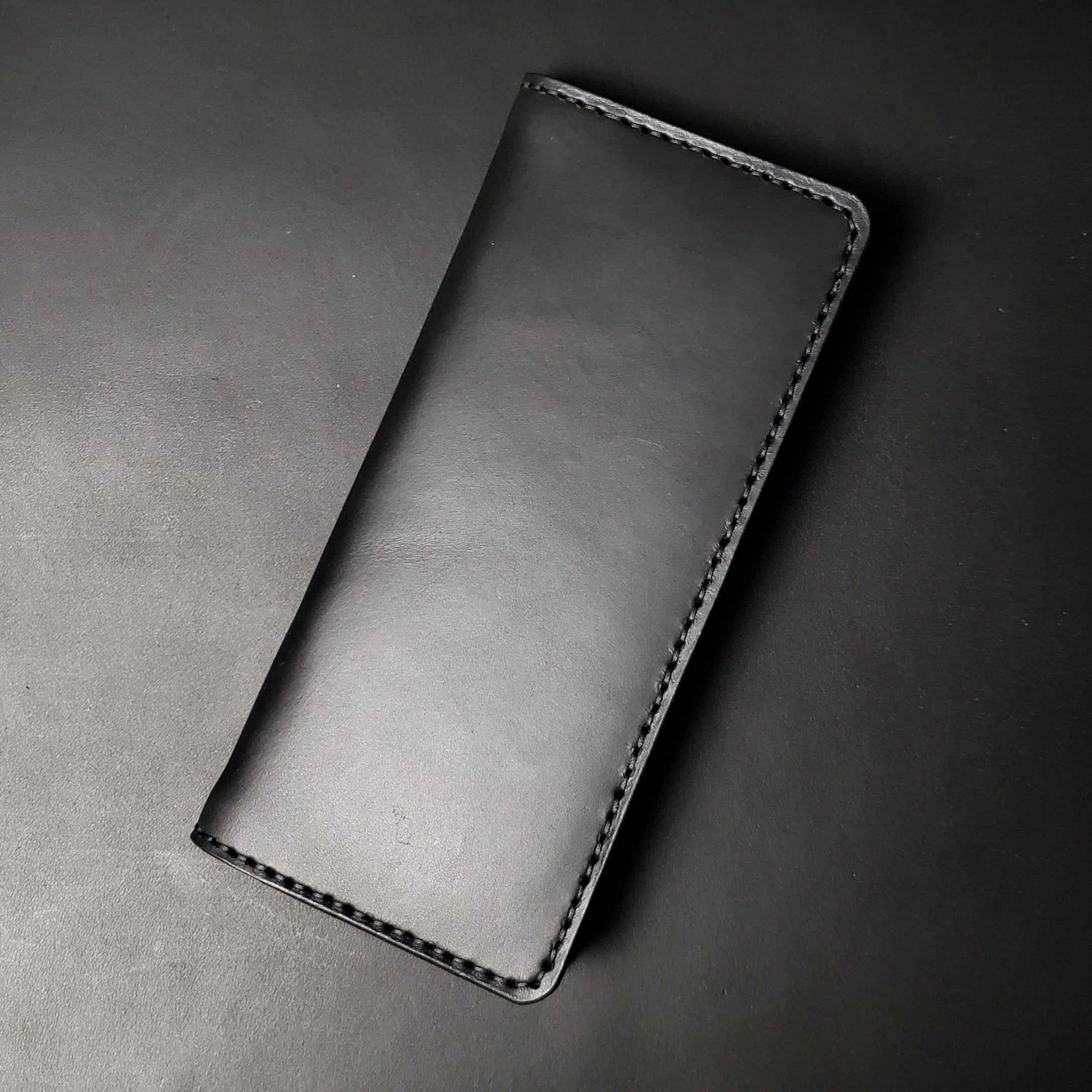 Full Black Long Wallet
