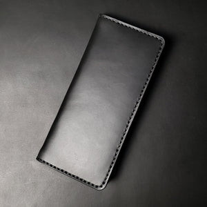 Full Black Long Wallet