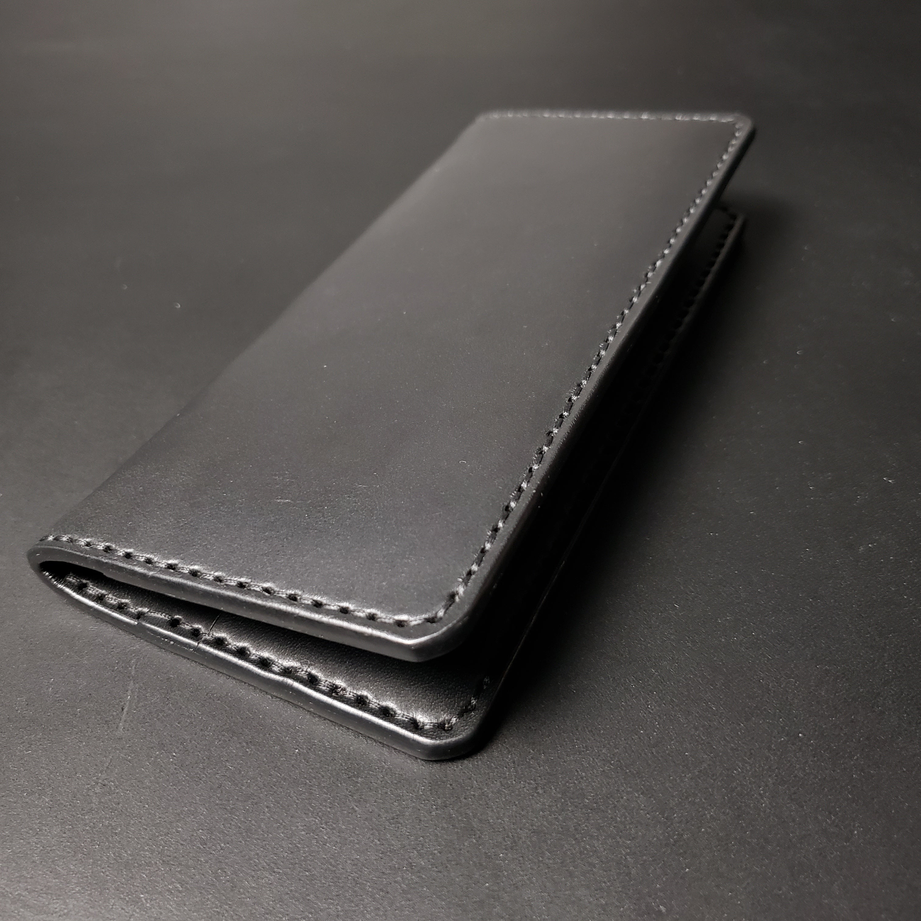 Full Black Long Wallet