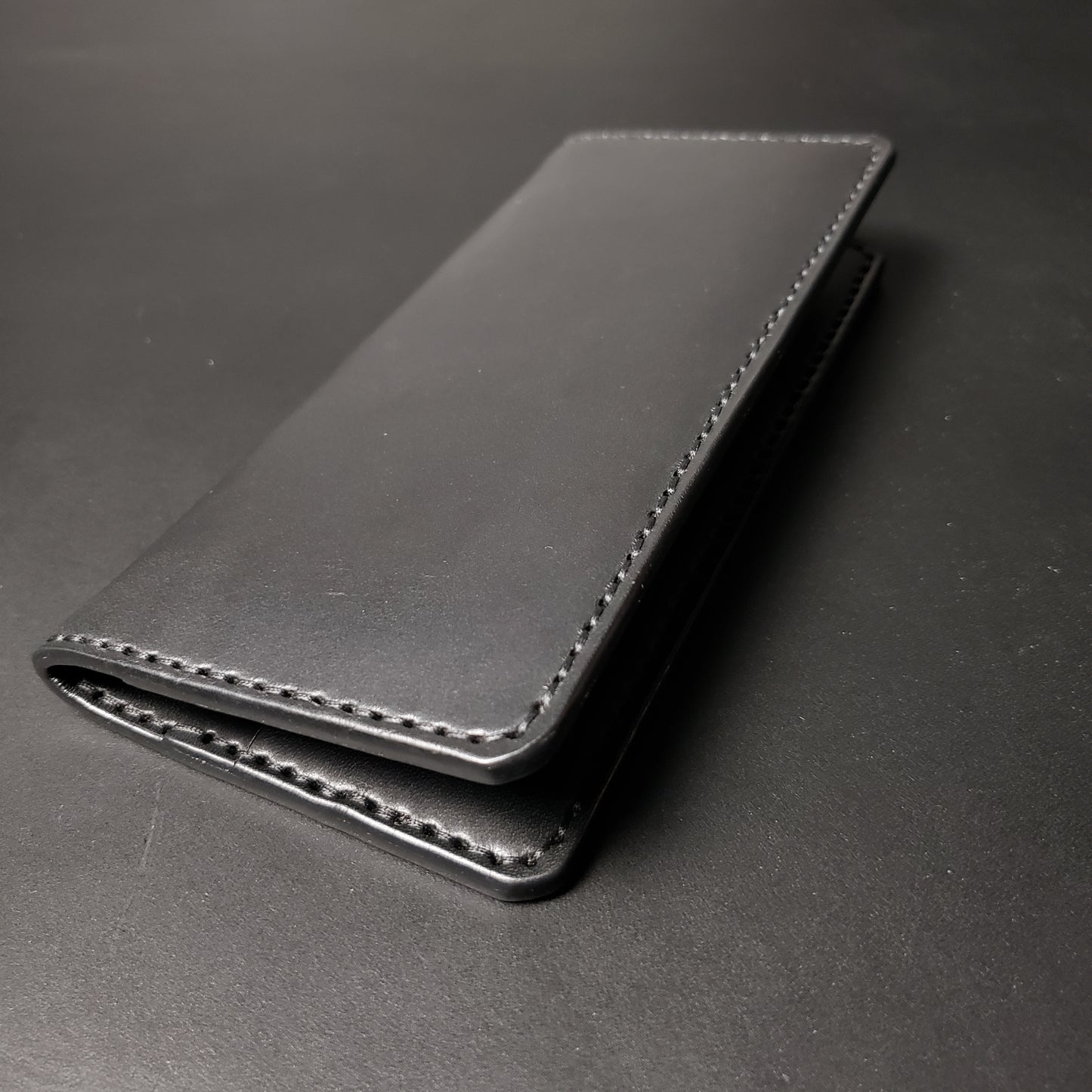 Full Black Long Wallet