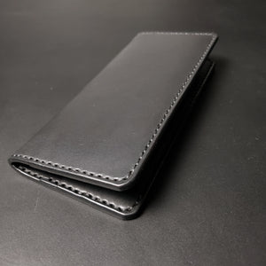 Full Black Long Wallet