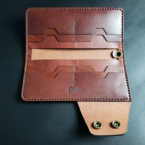 Long Trucker Wallet – Brown
