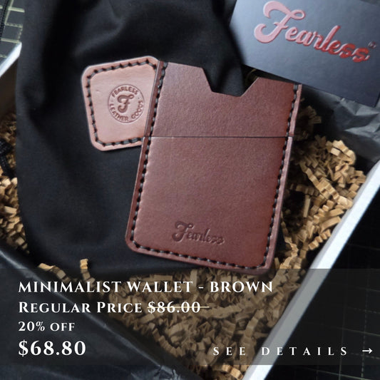 MINIMALIST WALLET - Ready to Ship Special Pricing