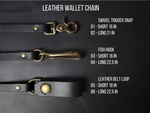 Load image into Gallery viewer, Long Trucker Wallet – black
