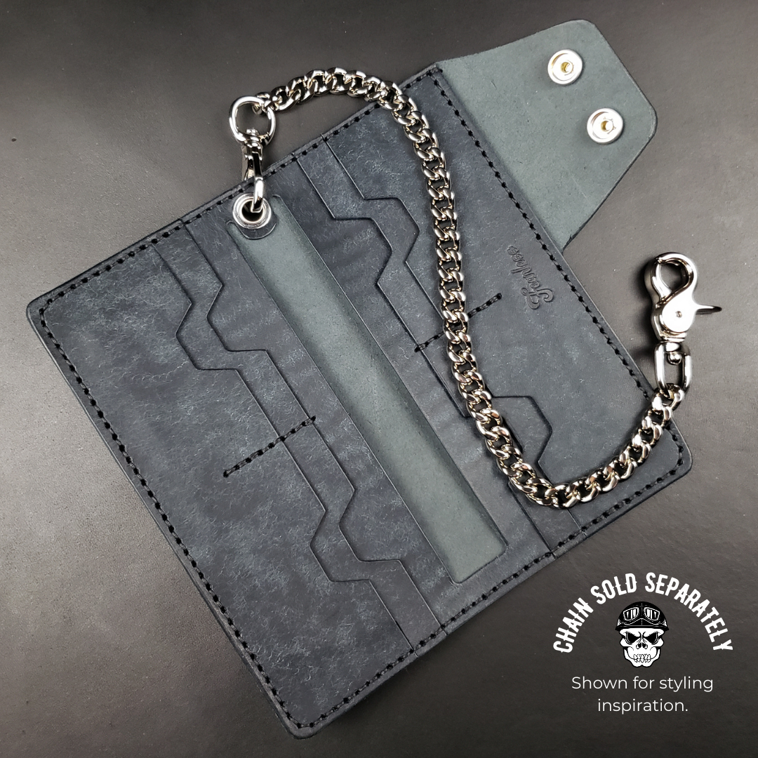 Long Trucker Wallet – Blue