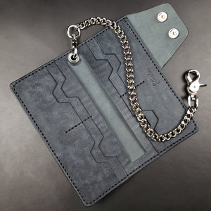 Long Trucker Wallet – Blue