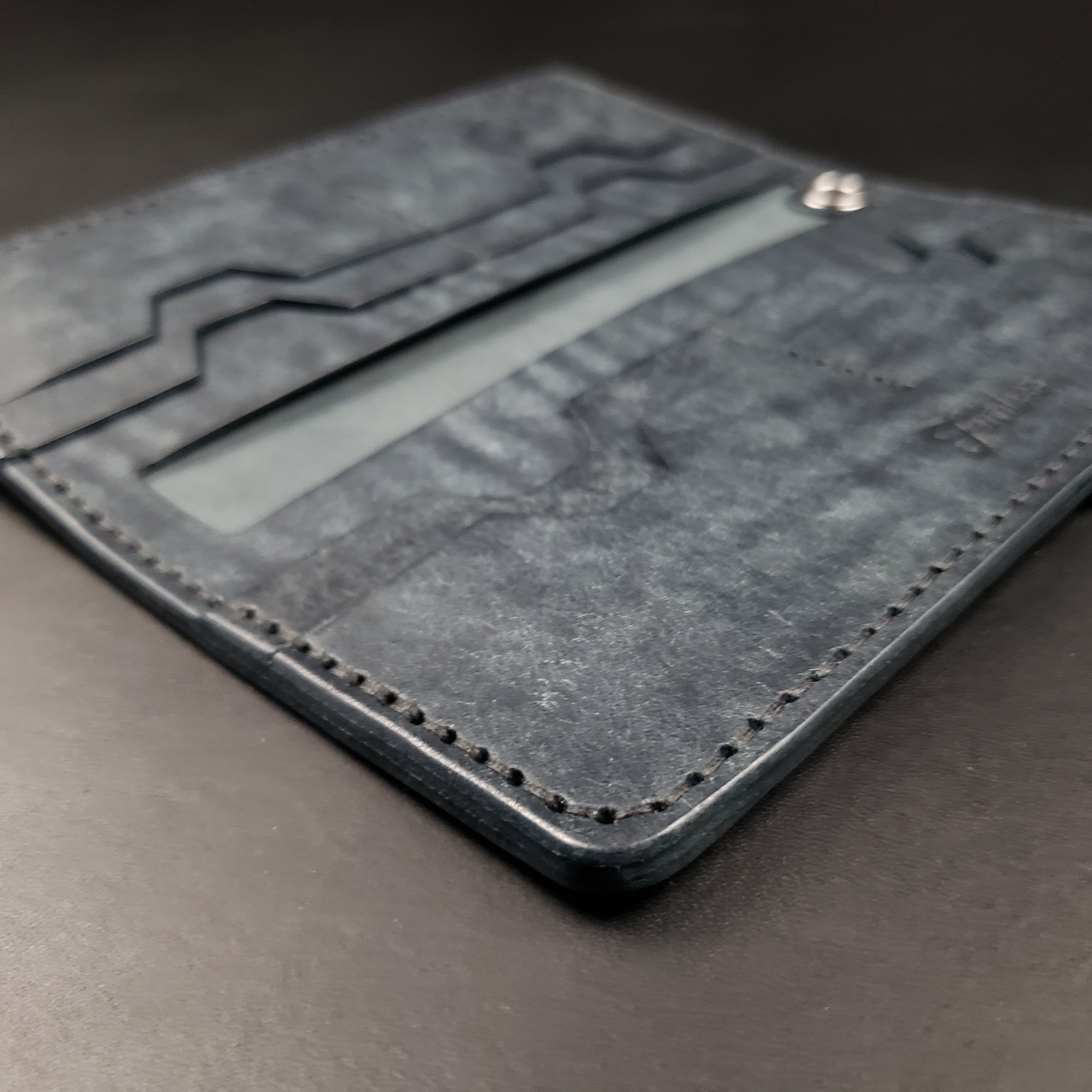 Long Trucker Wallet – Blue