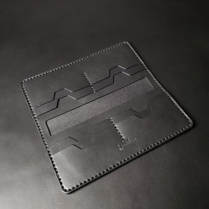 Full Black Long Wallet