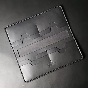 Full Black Long Wallet