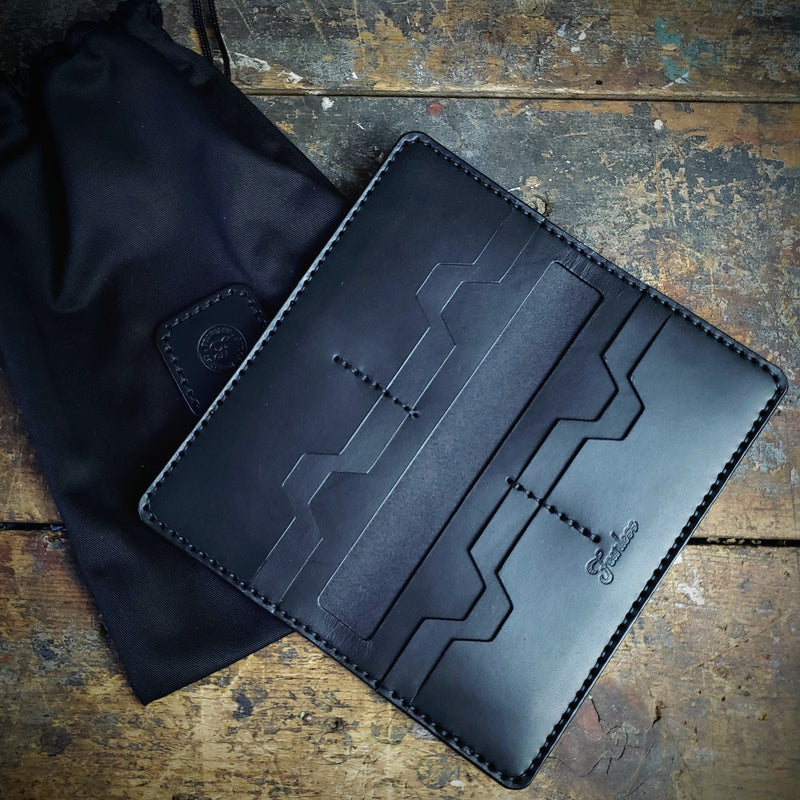 Full Black Long Wallet