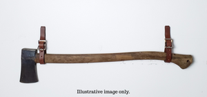Leather Wall Mount for Axe, Rifle, or Sword