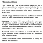 Load image into Gallery viewer, Leather Wall Mount for Axe, Rifle, or Sword
