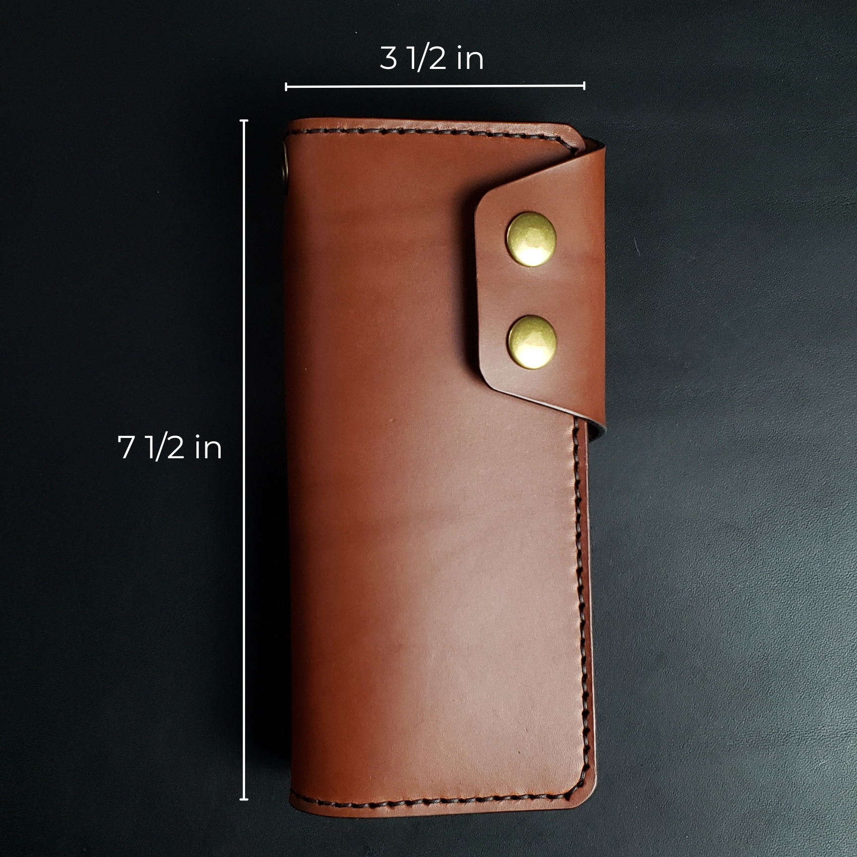 Long Trucker Wallet – Brown