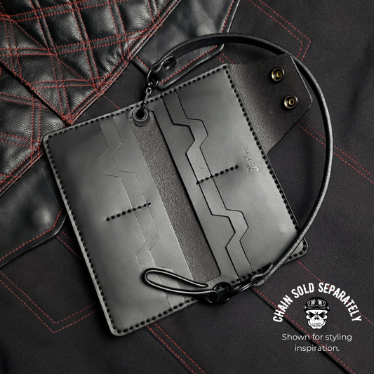 Long Trucker Wallet – all black