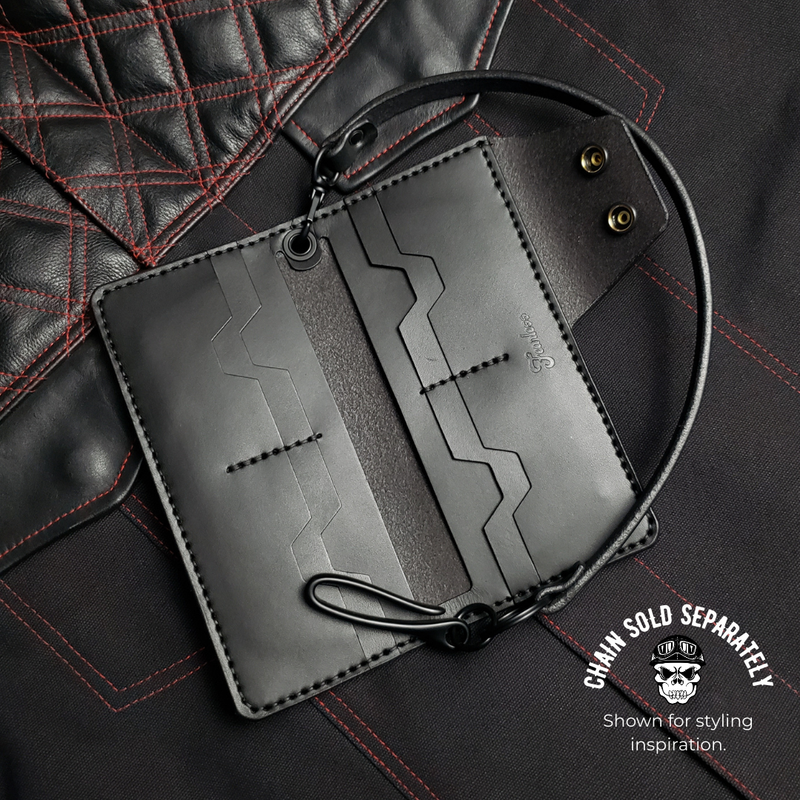 Long Trucker Wallet – all black