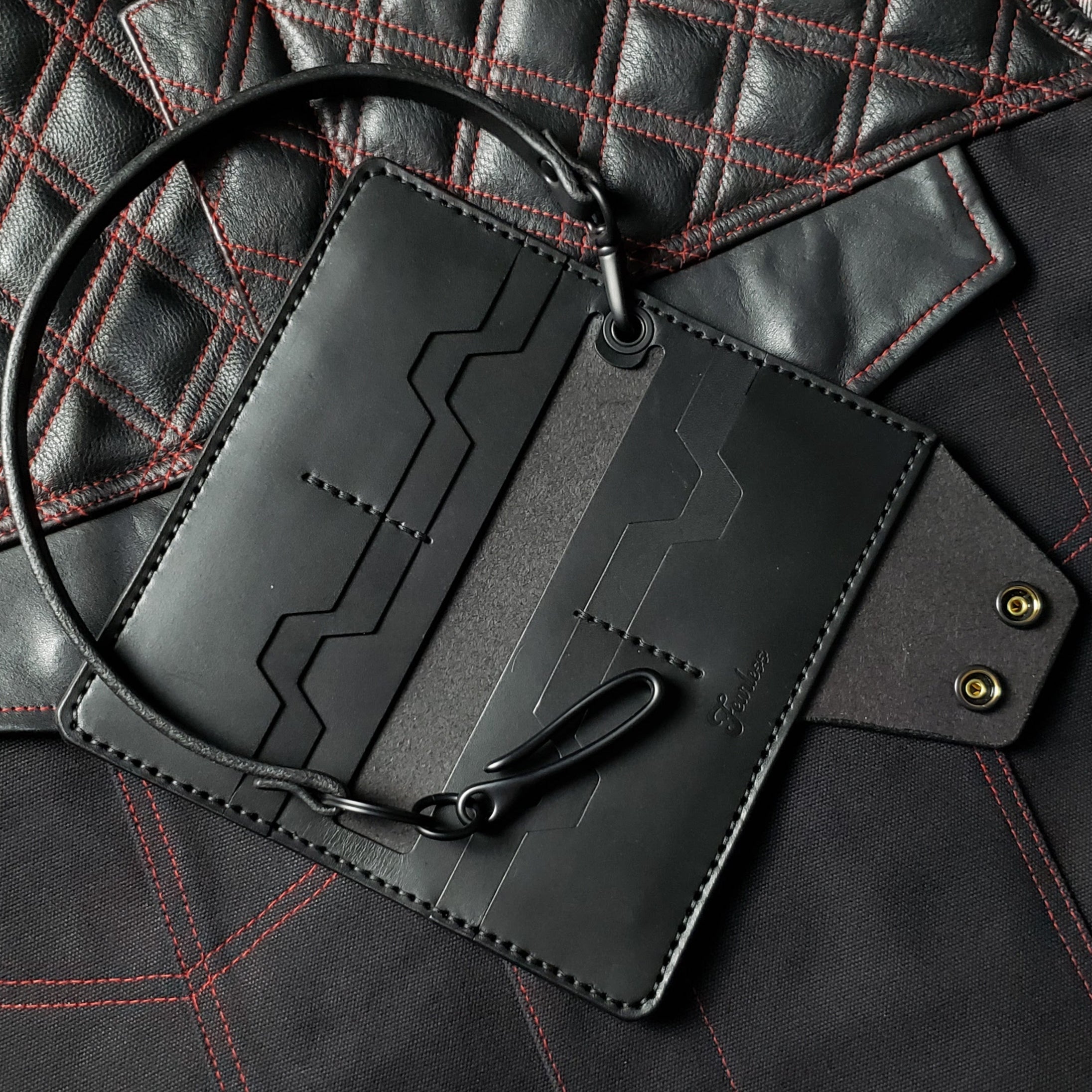 Long Trucker Wallet – all black