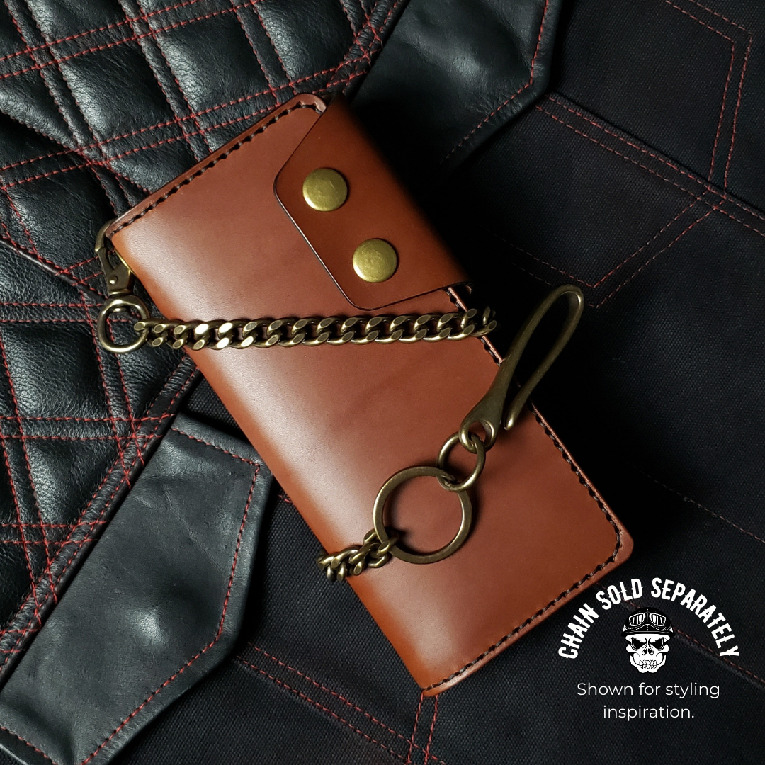 Long Trucker Wallet – Brown