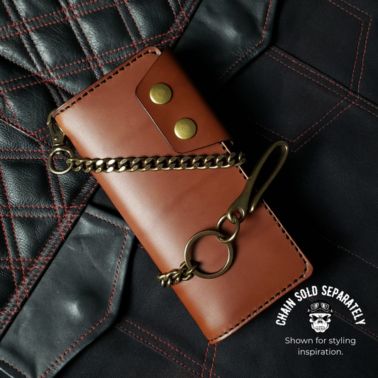 Long Trucker Wallet – Brown