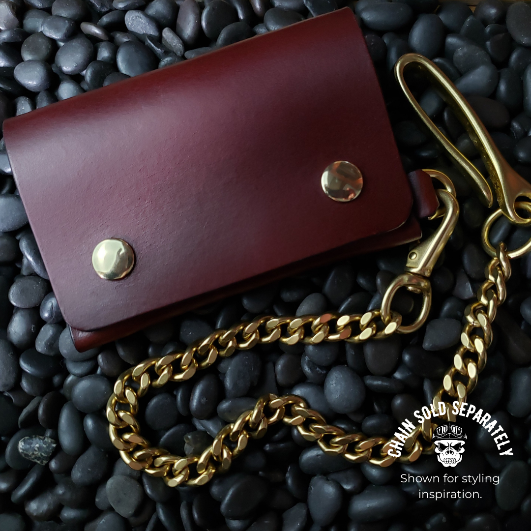 Single Pocket Biker Wallet