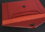 Load image into Gallery viewer, ENVELOPE WALLET - red wine saffiano

