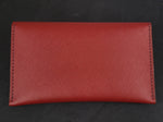 Load image into Gallery viewer, ENVELOPE WALLET - red wine saffiano
