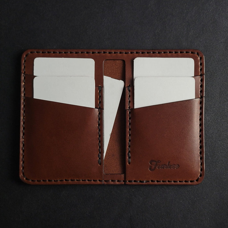 6 POCKET WALLET - brown