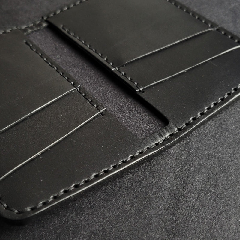 6 POCKET WALLET - black