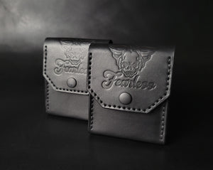 set of Playing Card Case FEARLESS SKULL