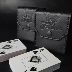 set of Playing Card Case FEARLESS SKULL