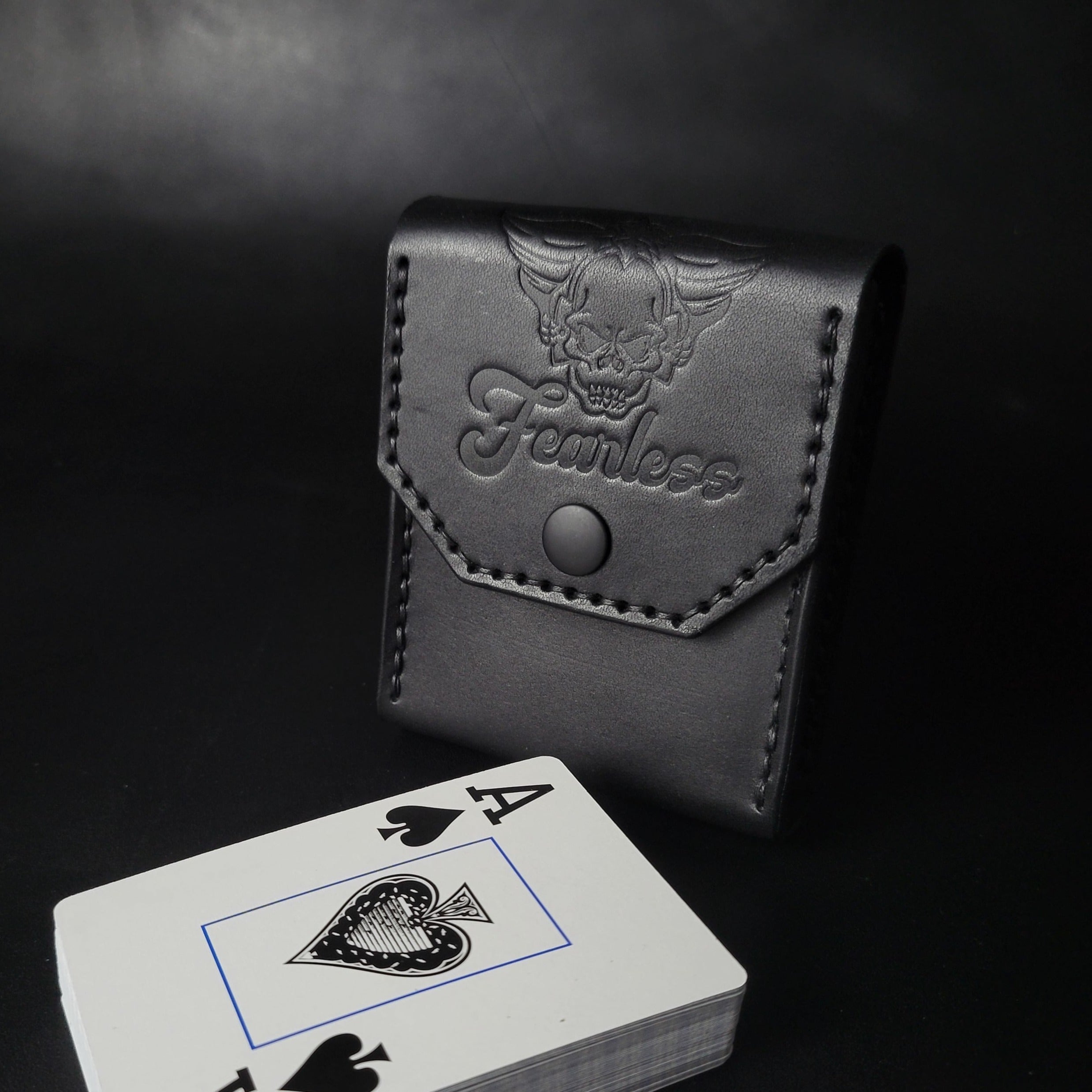 Playing Card Case FEARLESS SKULL