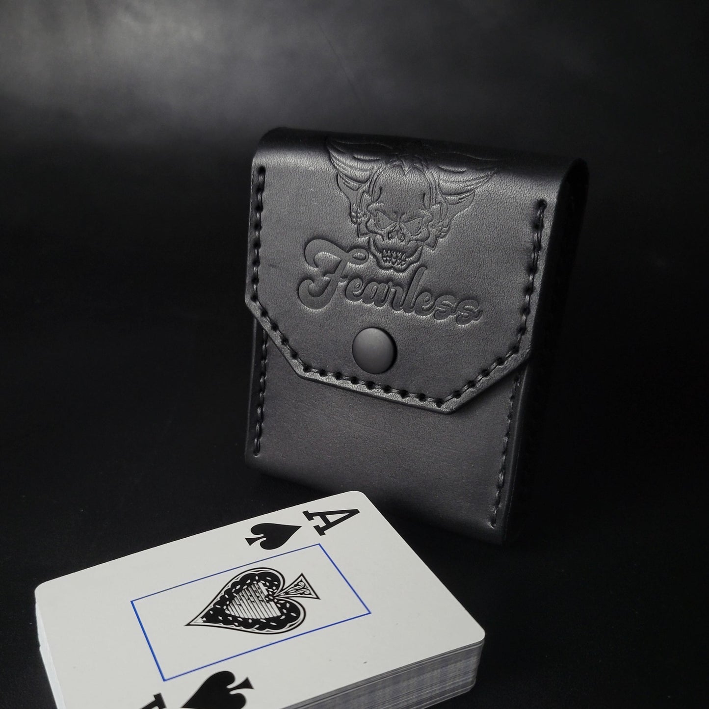 Playing Card Case FEARLESS SKULL