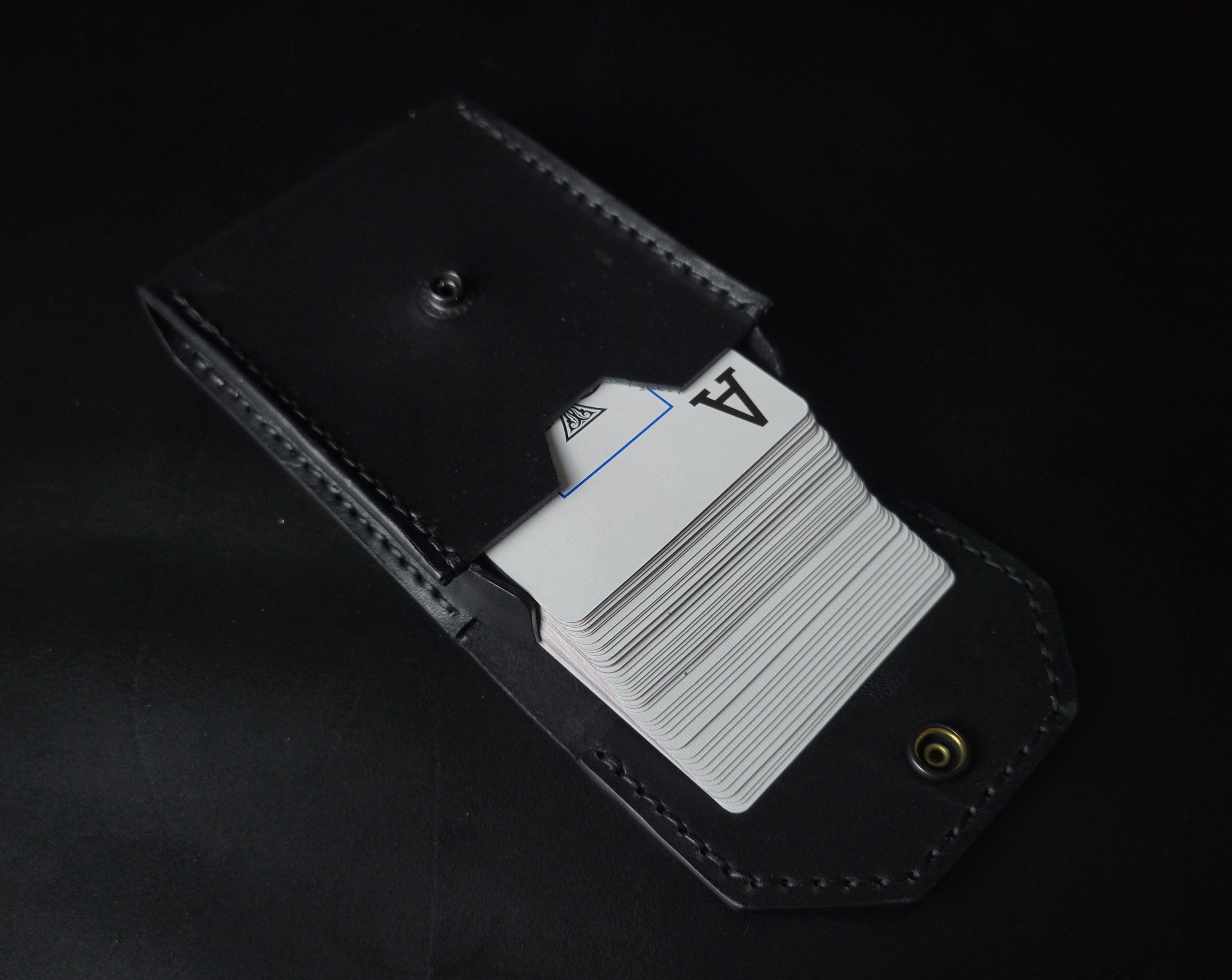 set of Playing Card Case FEARLESS SKULL