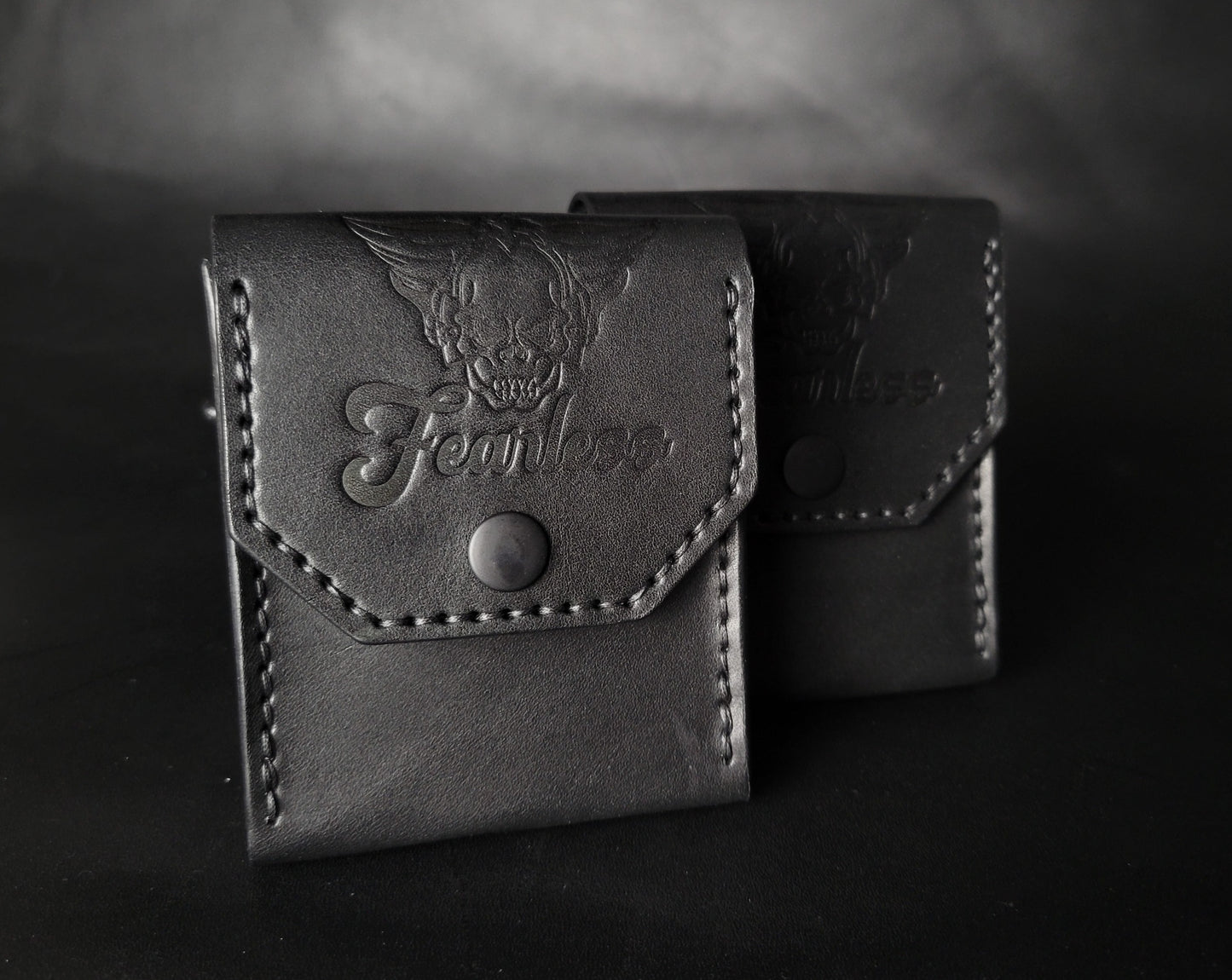 set of Playing Card Case FEARLESS SKULL
