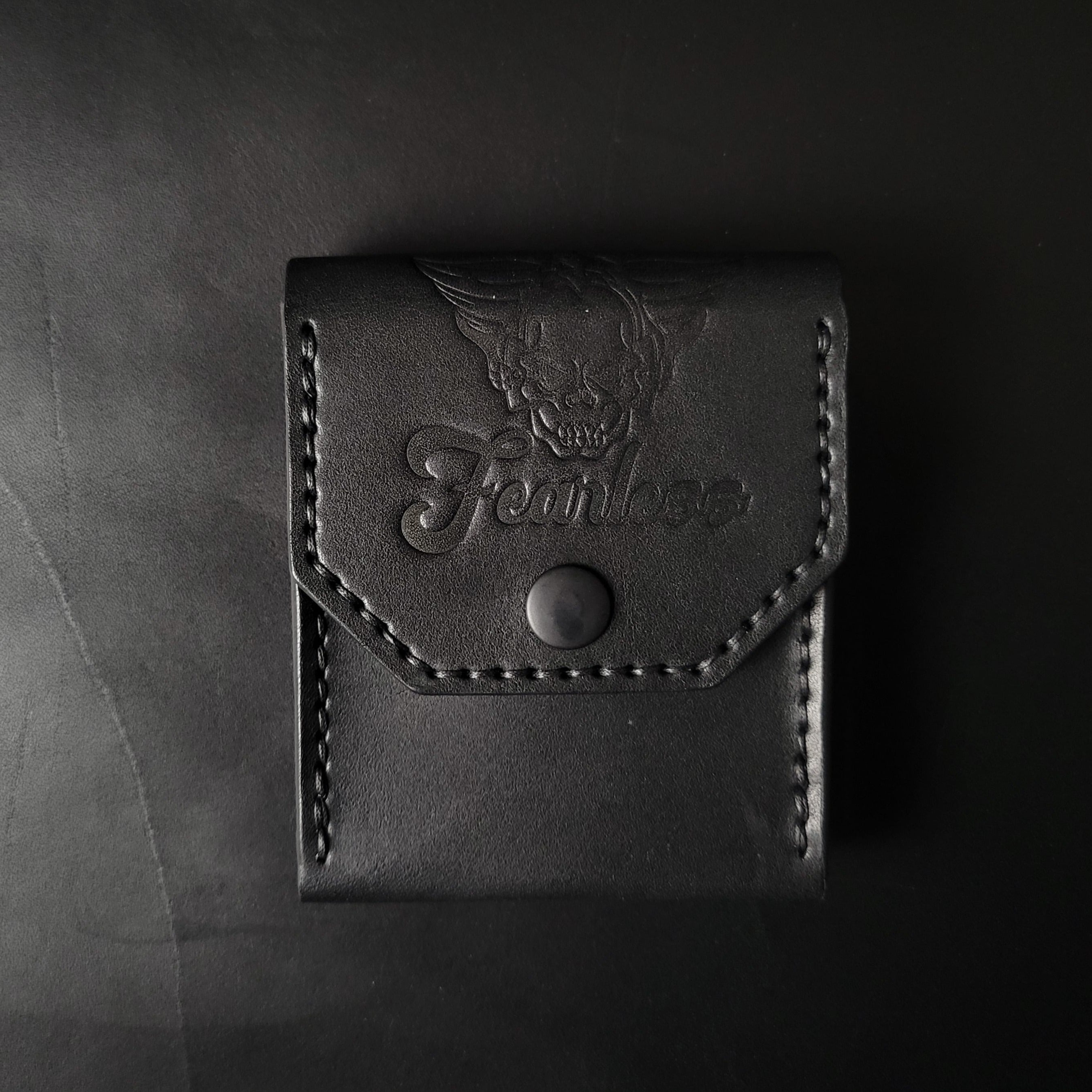 set of Playing Card Case FEARLESS SKULL