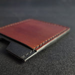 Load image into Gallery viewer, MINIMALIST WALLET - brown/black

