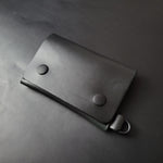 Load image into Gallery viewer, SINGLE POCKET BIKER WALLET - black
